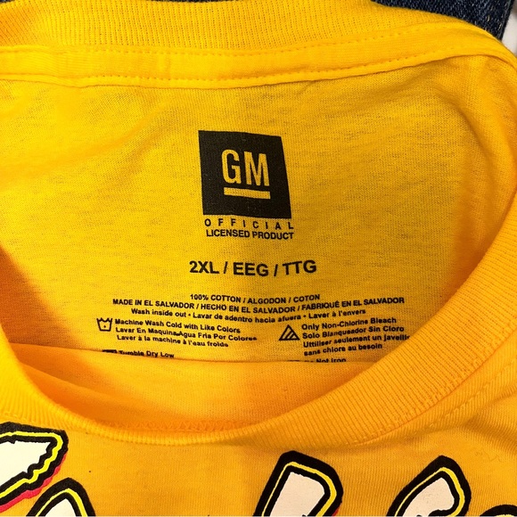 GM 1977 Pontiac Firebird Men’s T Shirt size 2XL - Picture 2 of 2